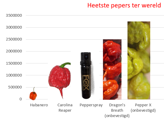heetste pepers